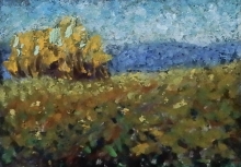 Field Study-Oil Pastel Painting