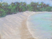 Mexican Heat-Oil Pastel Painting