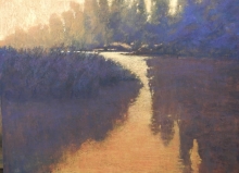 Summers End- Soft Pastel Painting