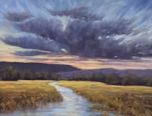 End of Day-Soft Pastel Painting