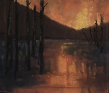 After The Fires, Soft Pastel Painting