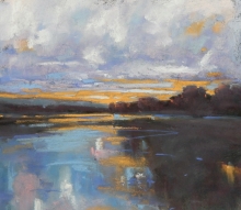 Last Light- Soft Pastel Painting