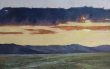 Pure Gold - Soft Pastel Painting