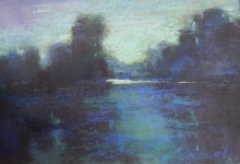 The Blues-Soft Pastel Painting